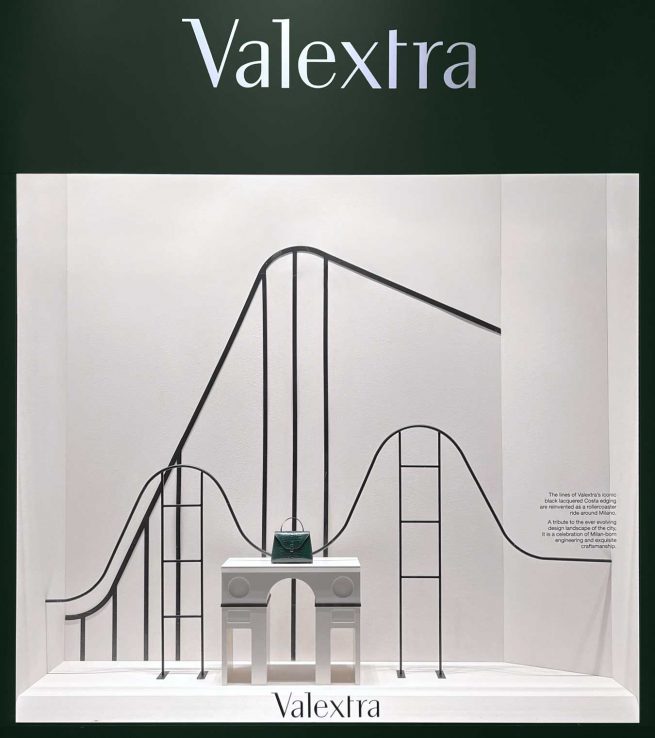 Valextra Vetrina Rinascente
